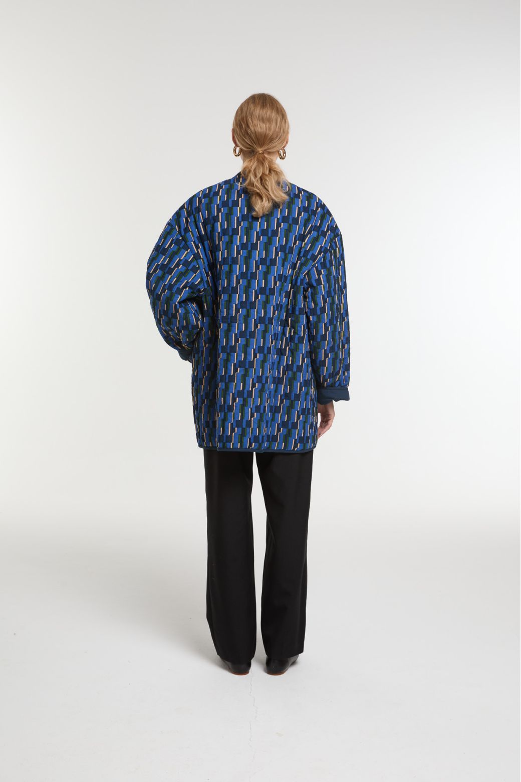 Manteau Gustave Mystere Bleu