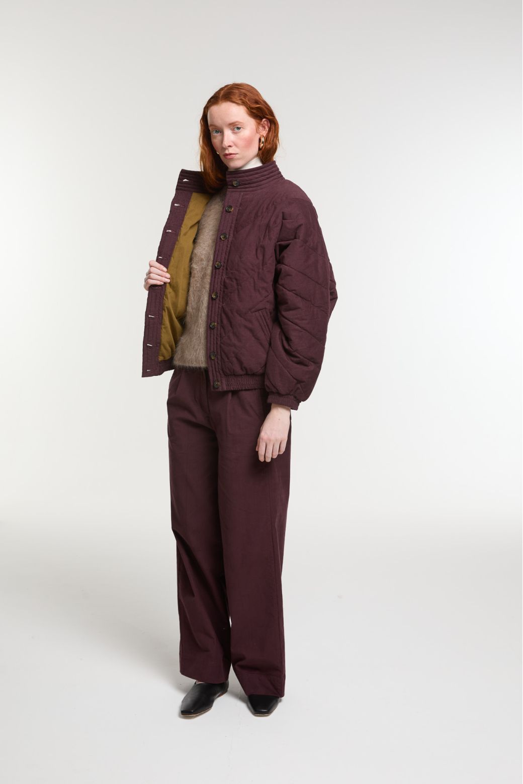Veste Millie Mae Bordeaux