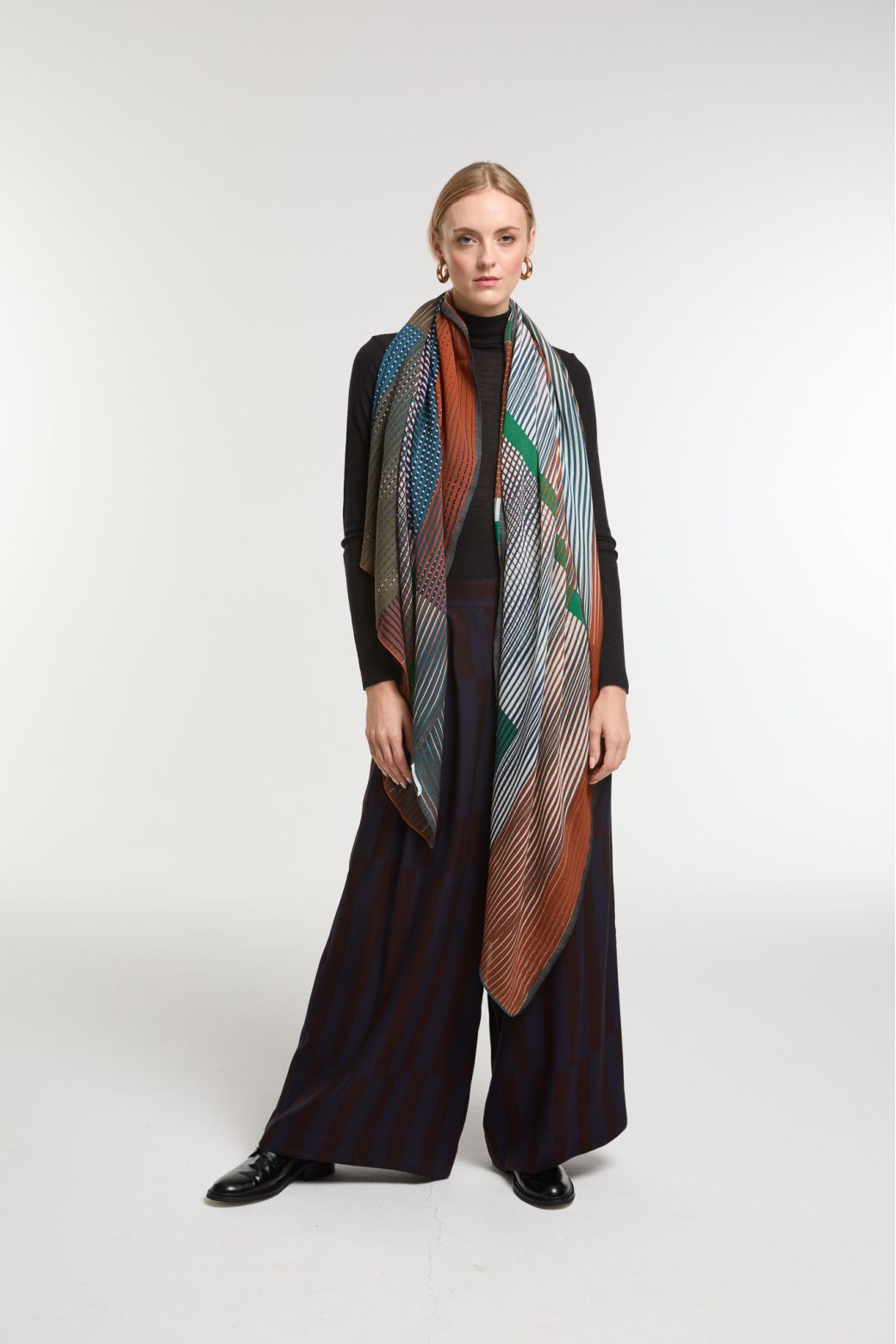 FoulardVibrant Brun