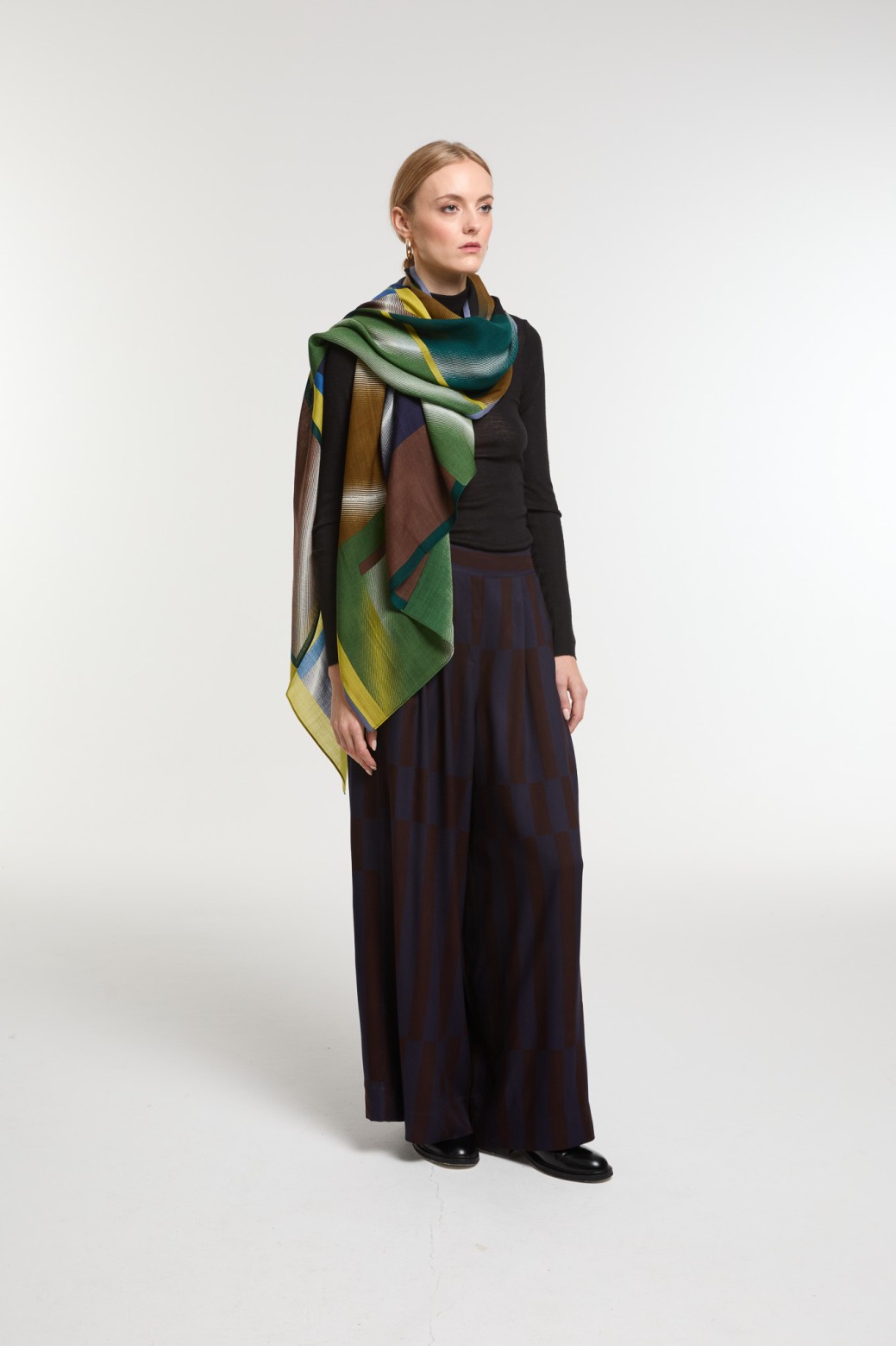 Foulard Mystique Lime Arty Moderne | Mapoésie Paris