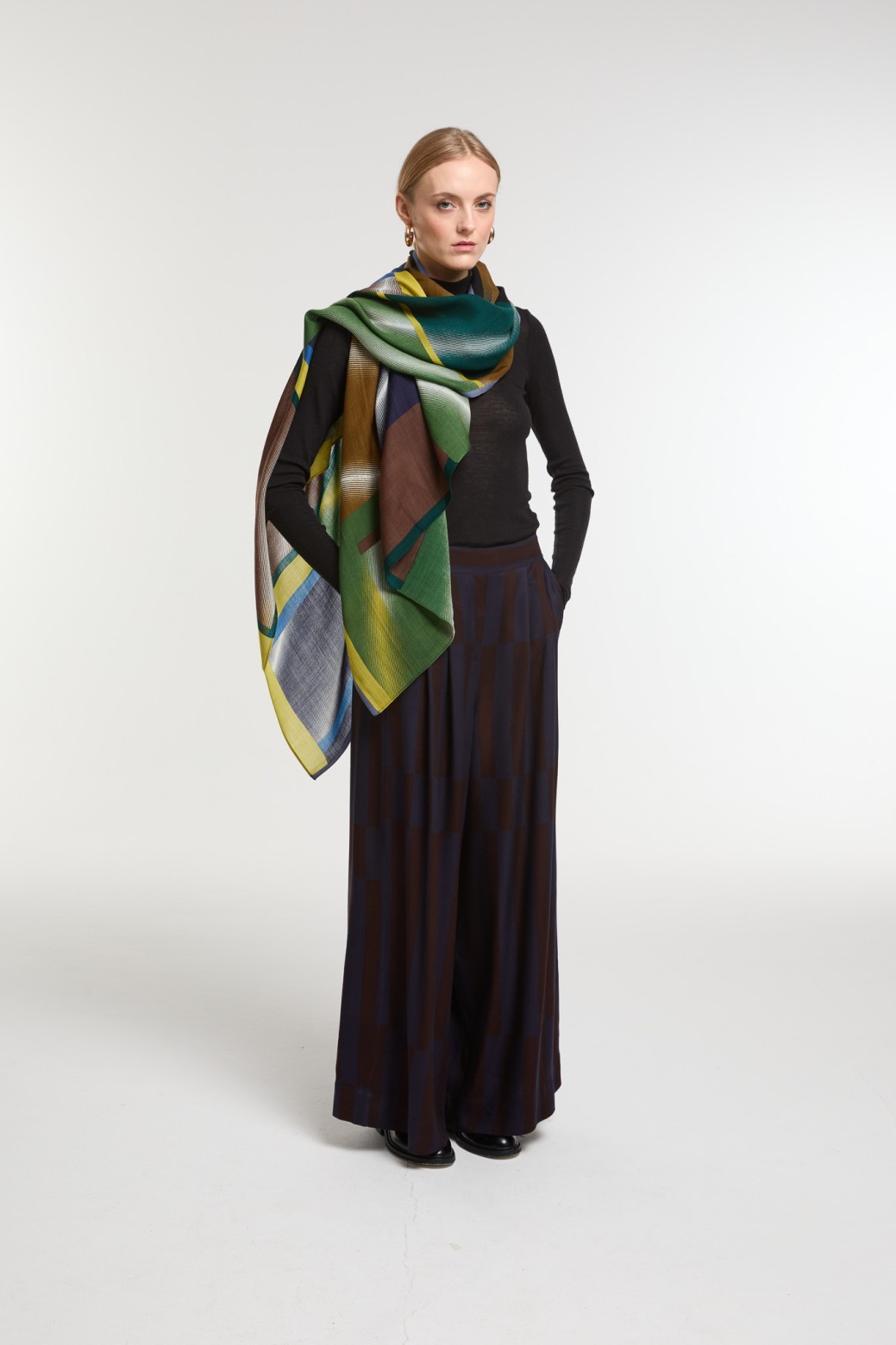 Foulard Mystique Lime Arty Moderne | Mapoésie Paris