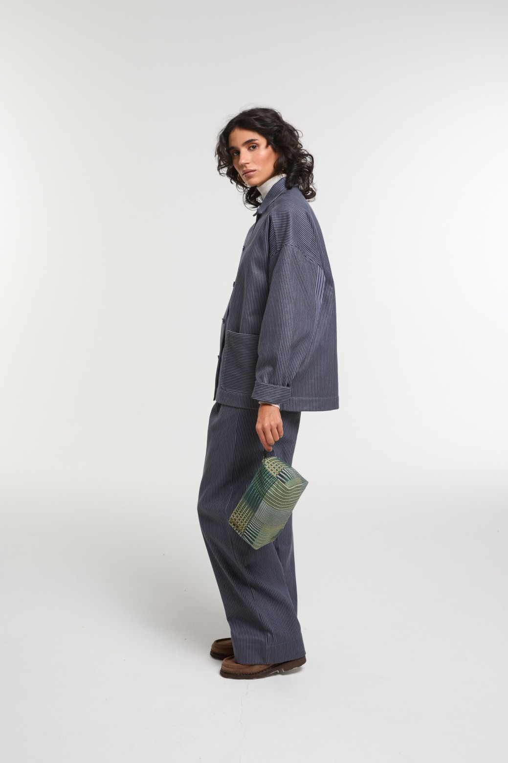 Pochette de Voyage Elba Prisme Vert | Mapoésie Paris