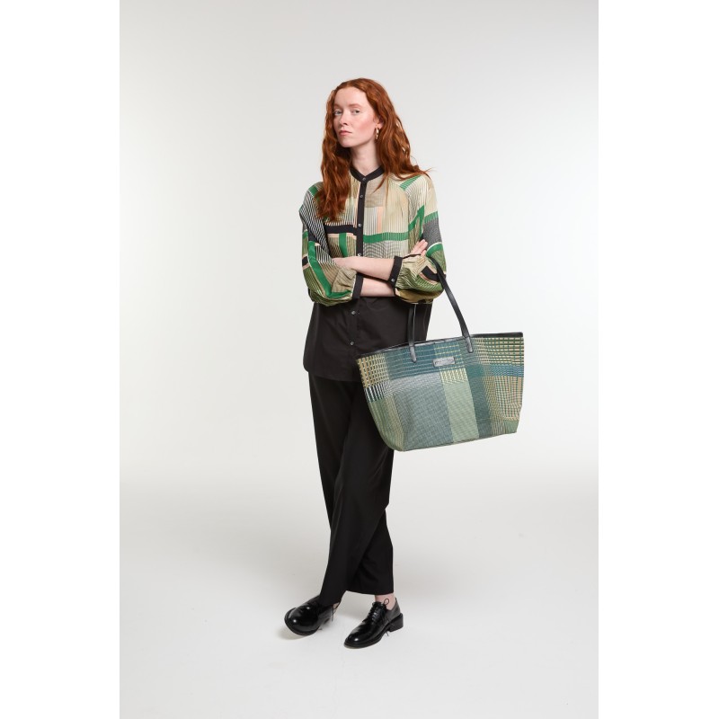 Sac Mirae Prisme Vert Style Créateur | Mapoésie