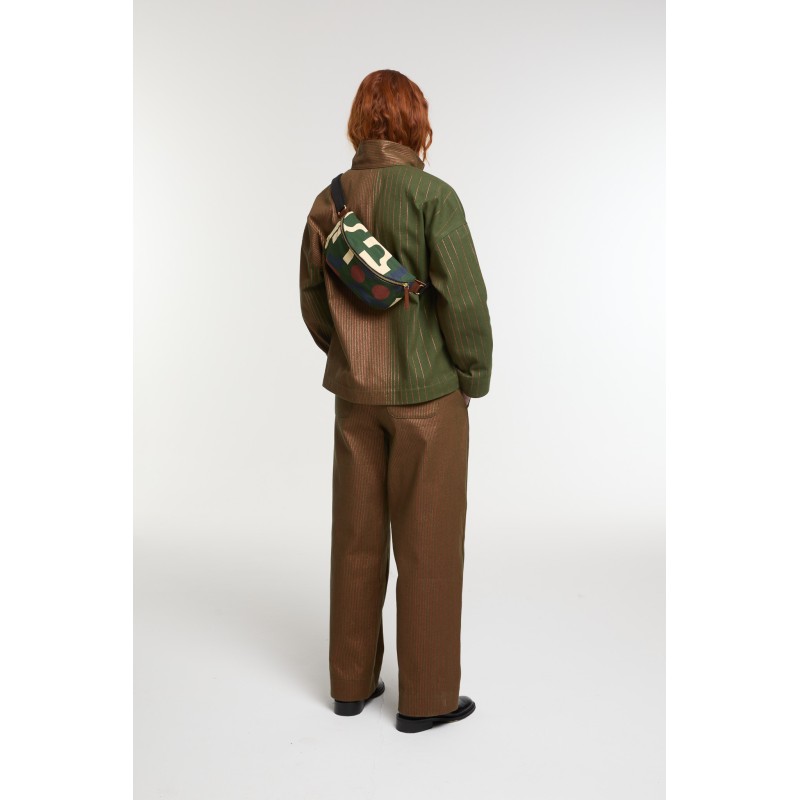 Sac Banane L Chiara Lyrique Kaki Tendance | Mapoésie