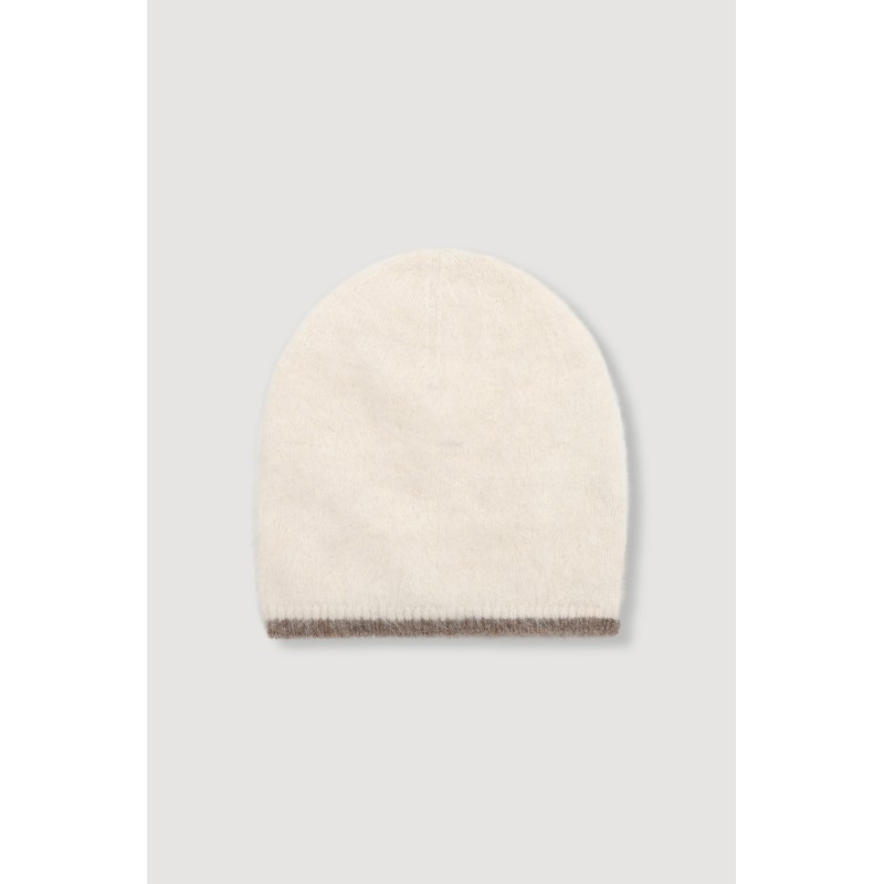 Bonnet en Maille Fjord Écru | Mapoésie Paris