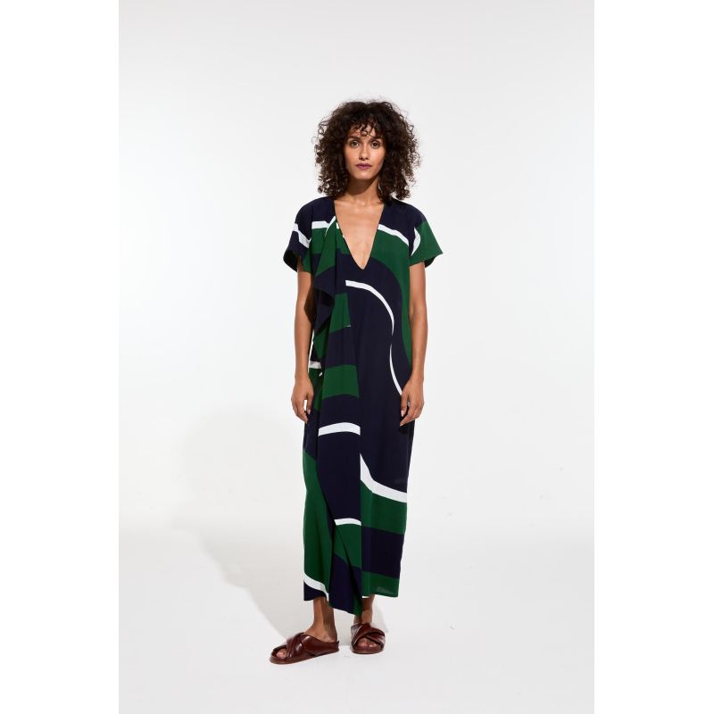 Robe Celia Madone Vert