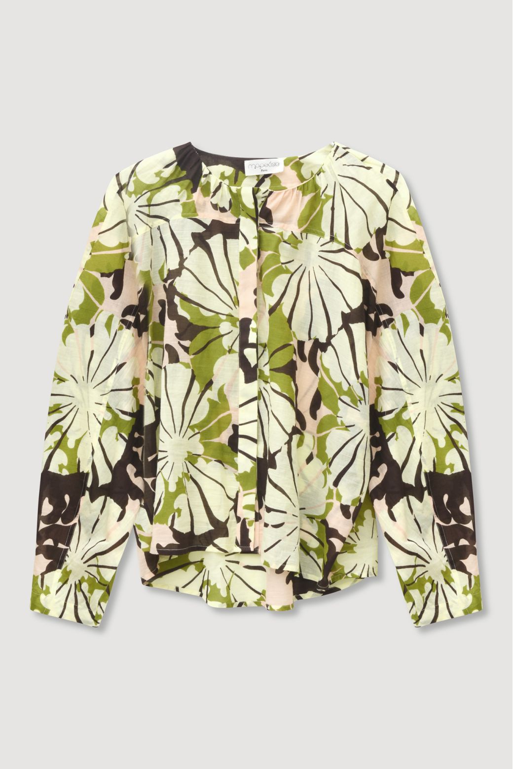 Chemise Tara Pavot Kaki Rose