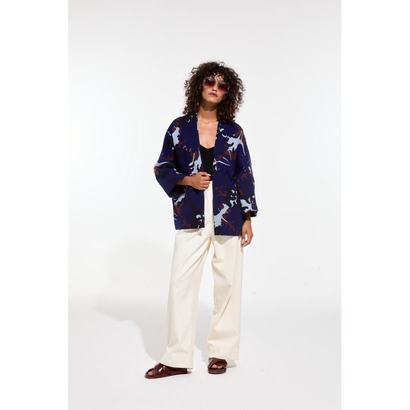 Veste Ada Pavot Bleu