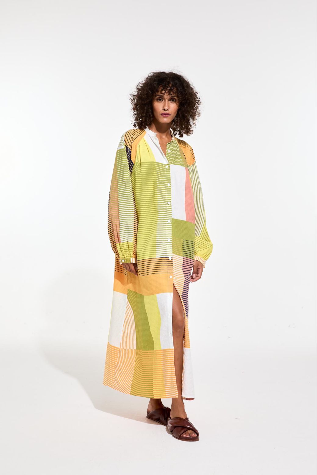 Robe Eulalie Ettore Ambre