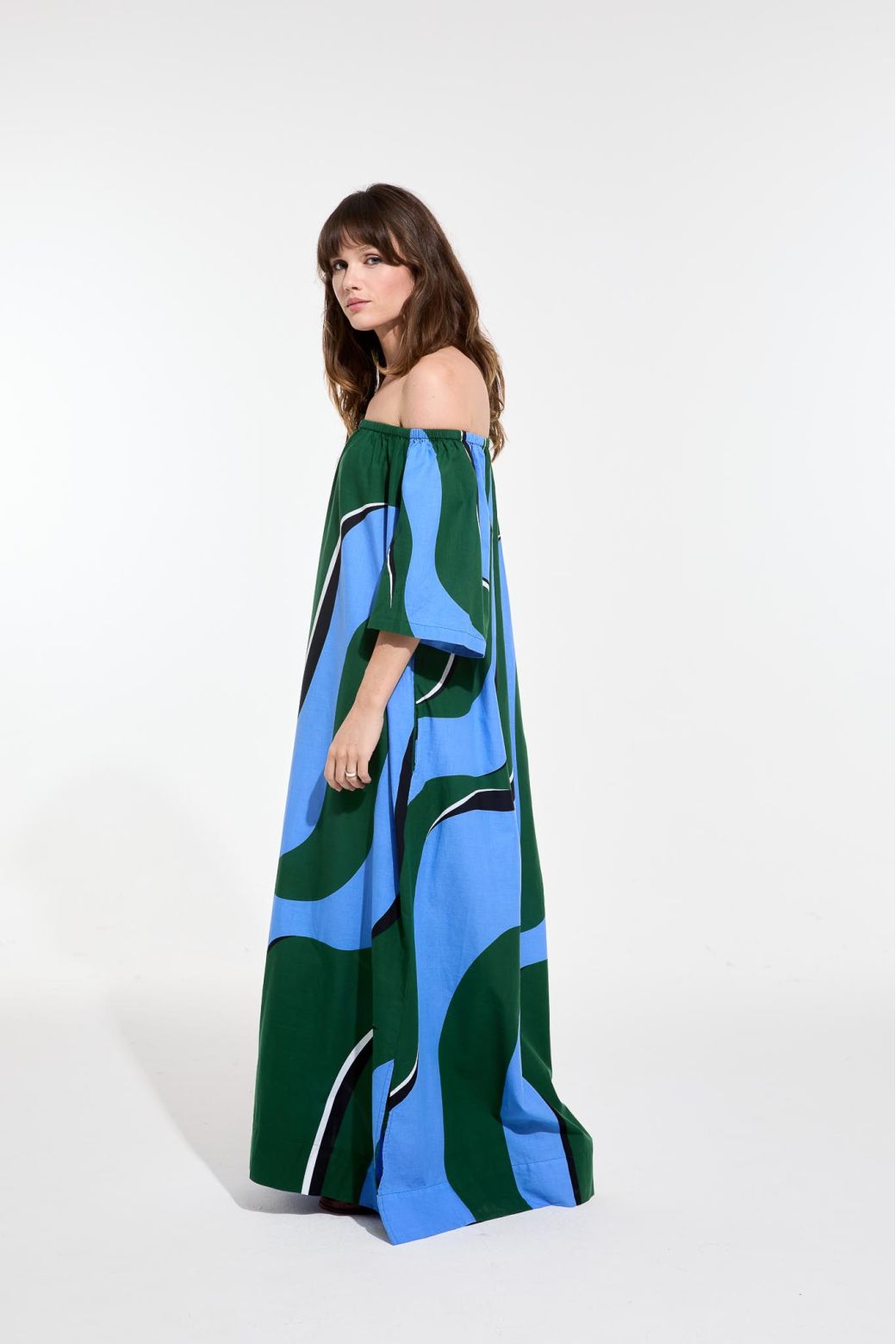 Robe Palao Madone Bleu Vert