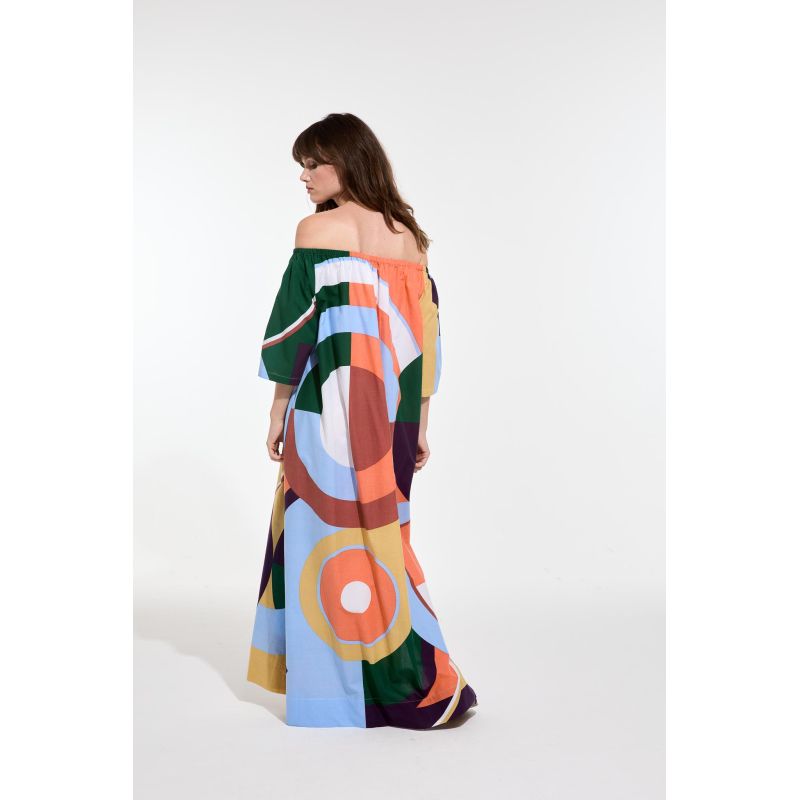 Robe Palao Poesie Corail Nuage
