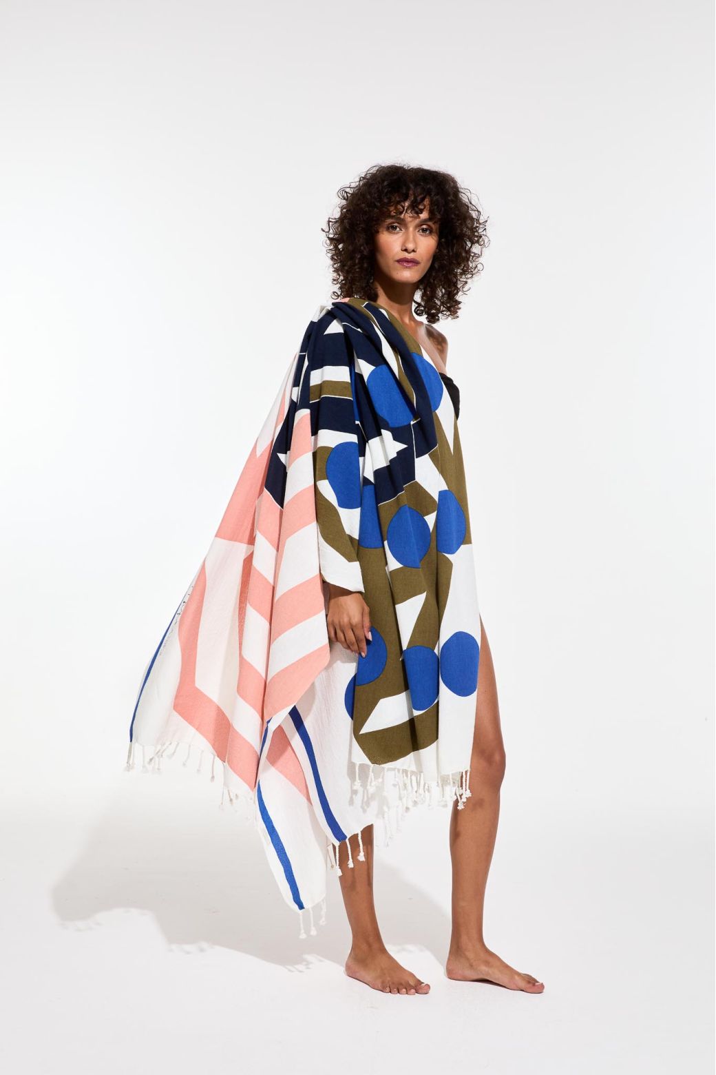 KhakiBloom Beach Towel