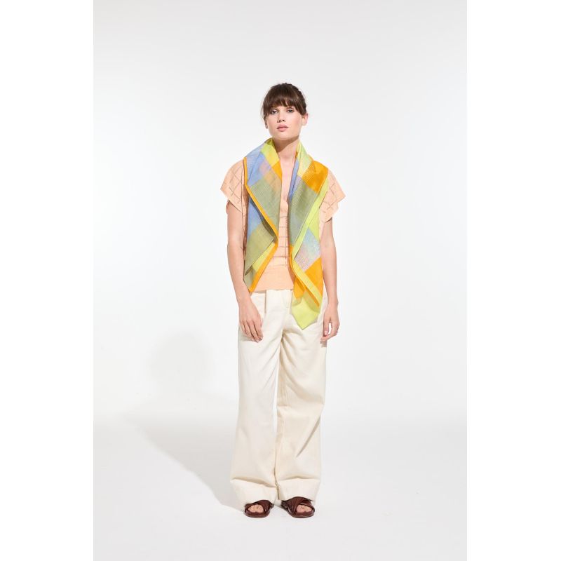 Lime Nuance Scarf
