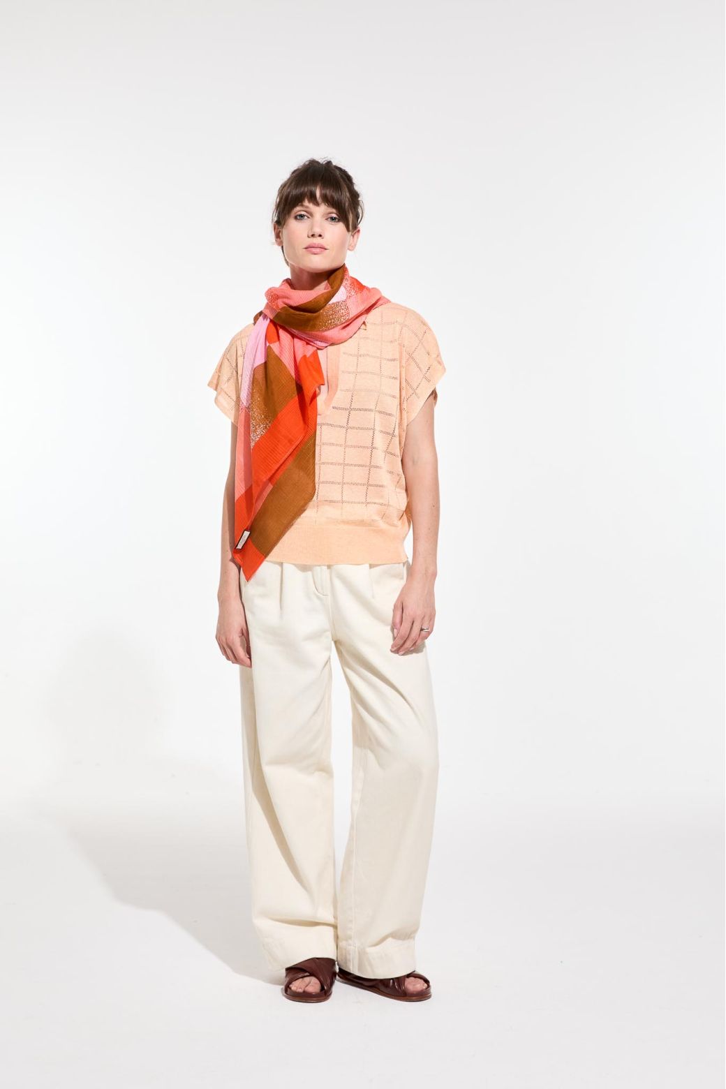Orange Nuance Scarf