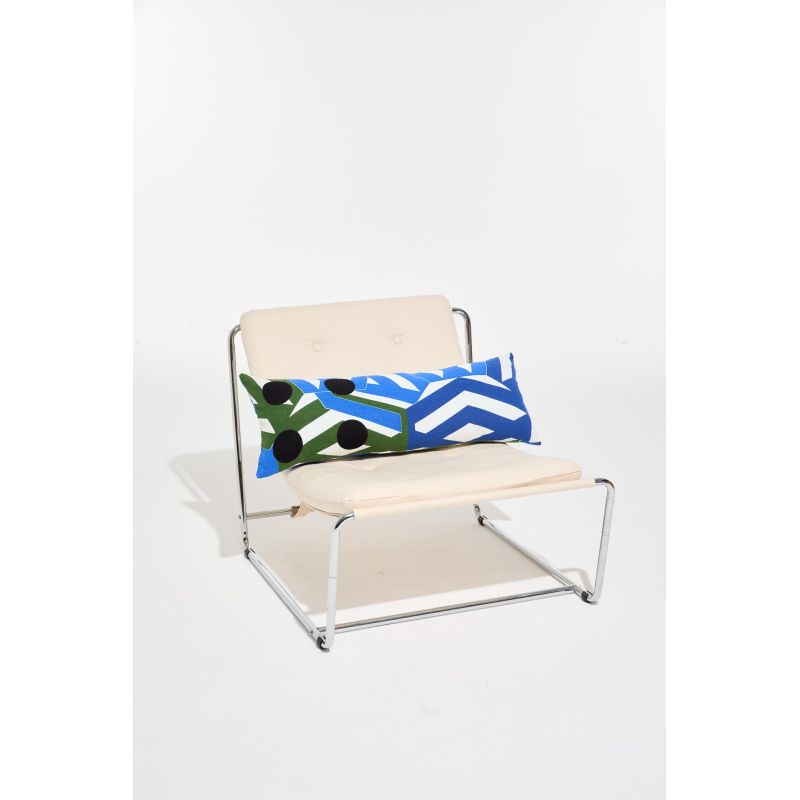 Blue Bloom Cushion 30/80 Cm