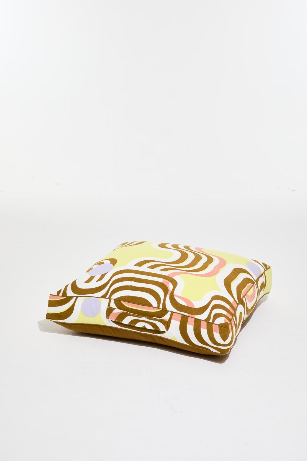 Lime Nebuleuse Cushion 80/80/12 Cm