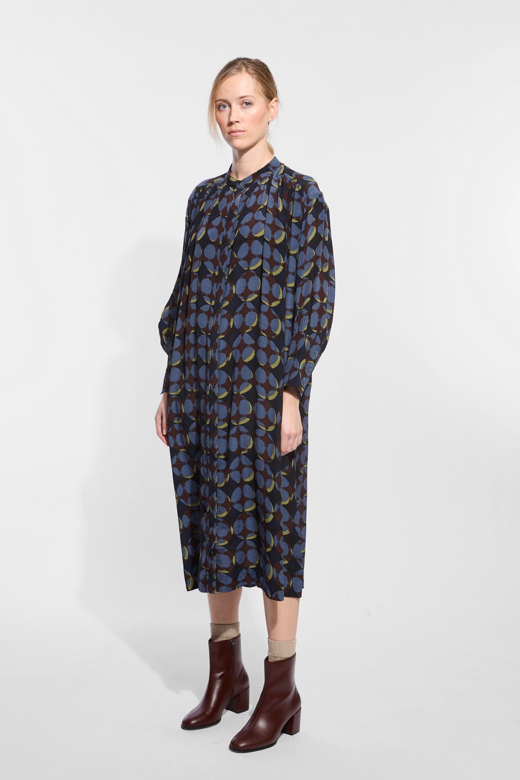 Navy Taïga Cordou Dress