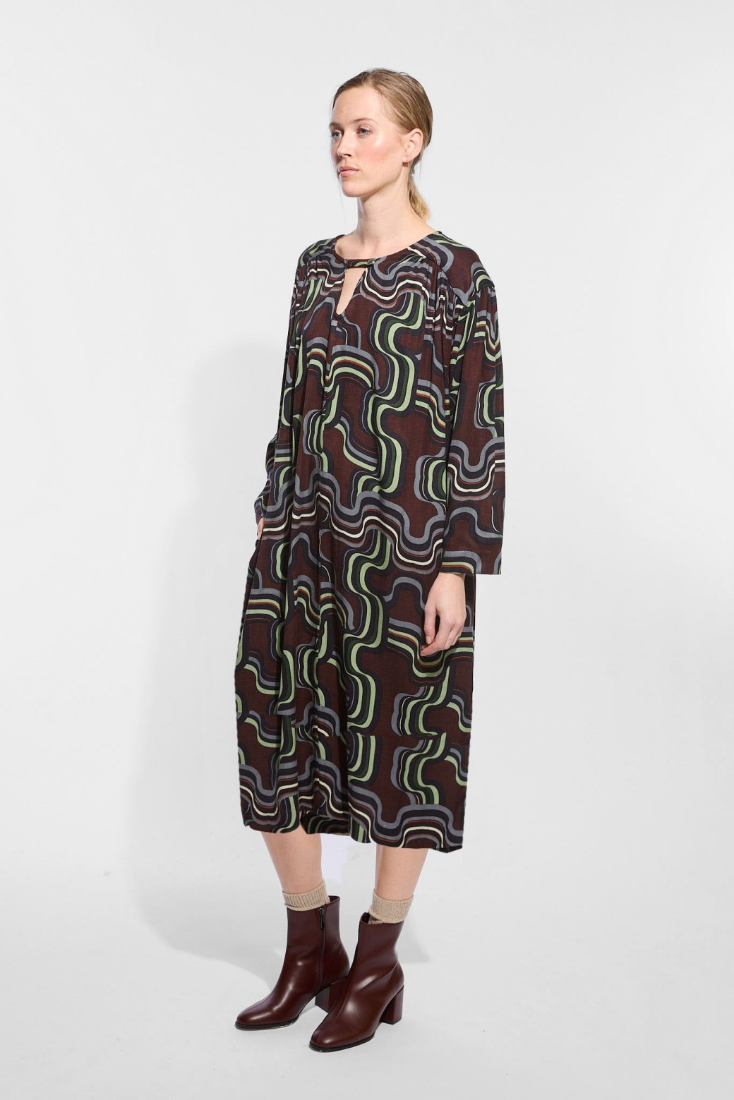 Nova Brown Reese Dress