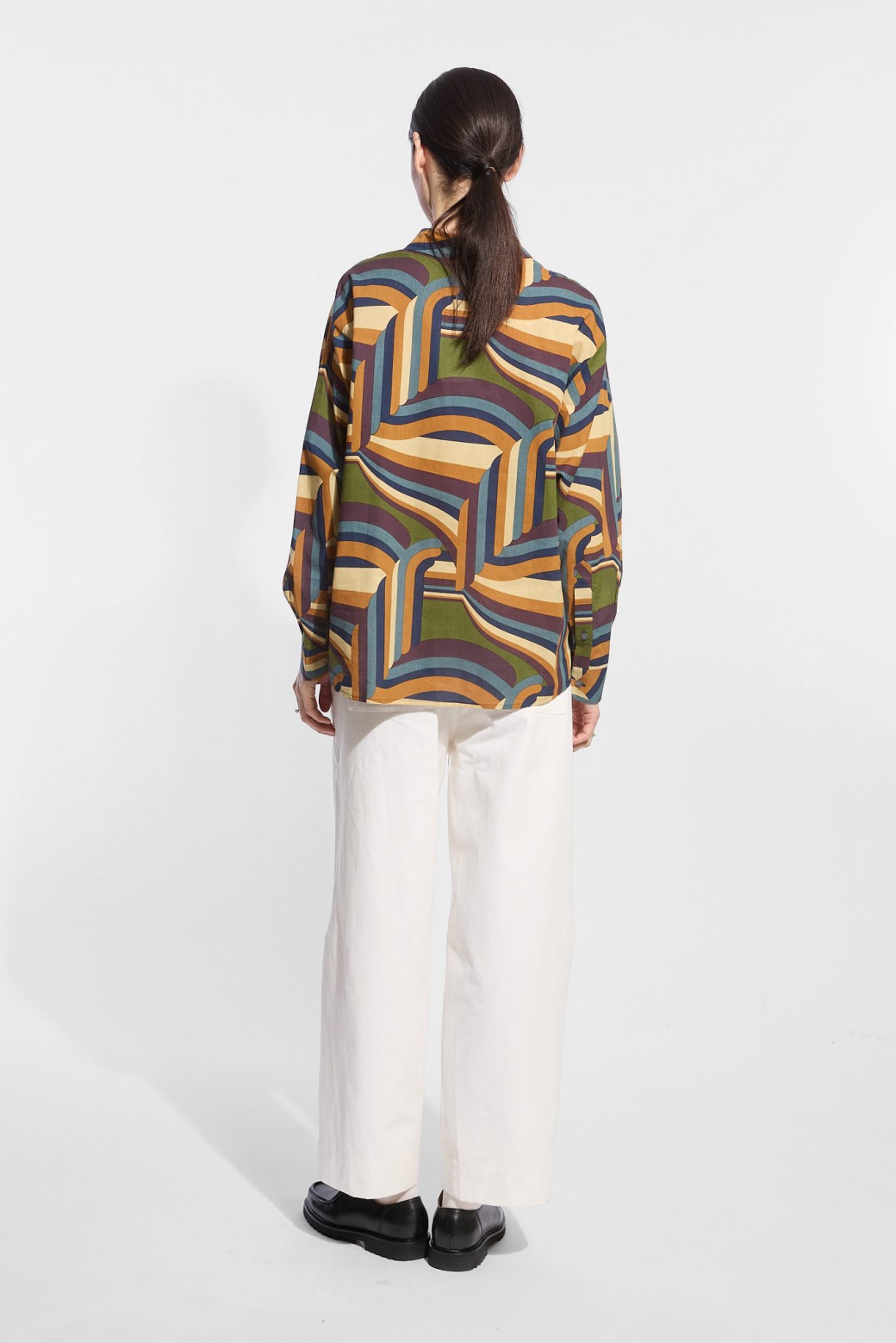Chemise Rosalie Carillon Kaki Brun
