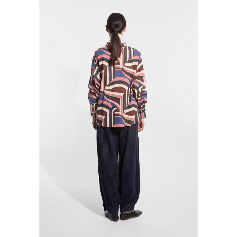 Coral Carillon Rosalie Shirt