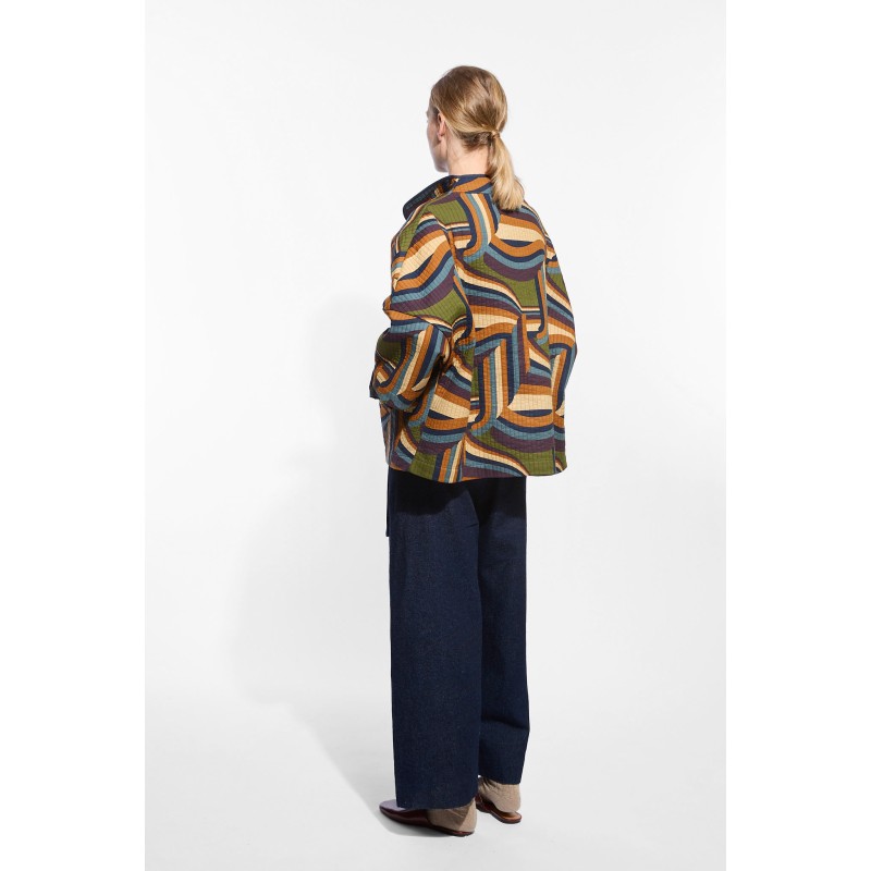 Manteau Adonis Carillon Kaki Brun