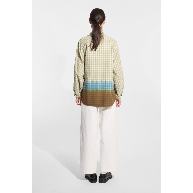 Pantalon Victor Celeste Ecru