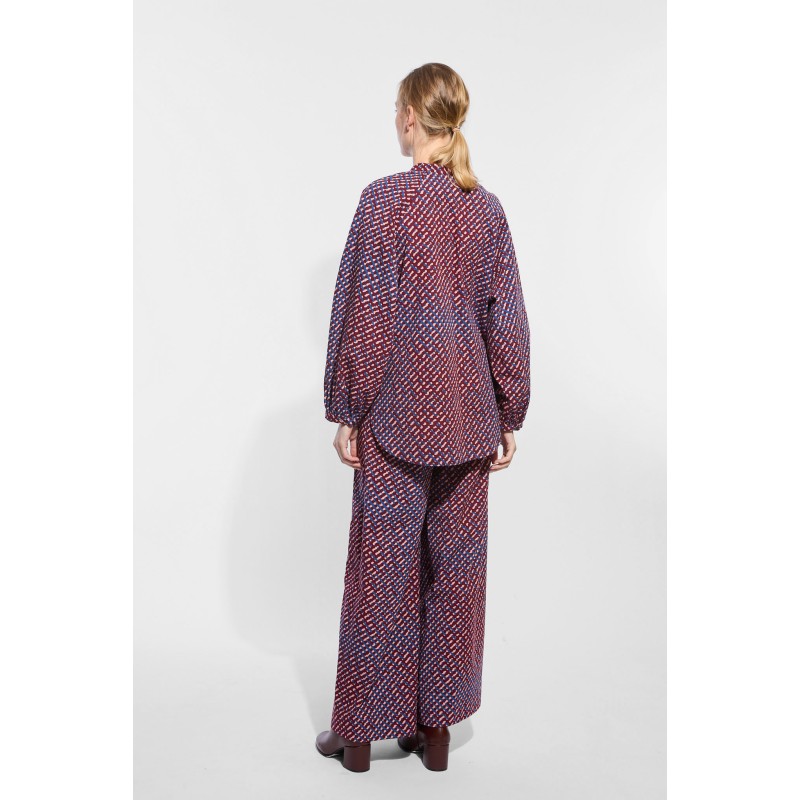 Chemise Lola Galilee Bordeaux