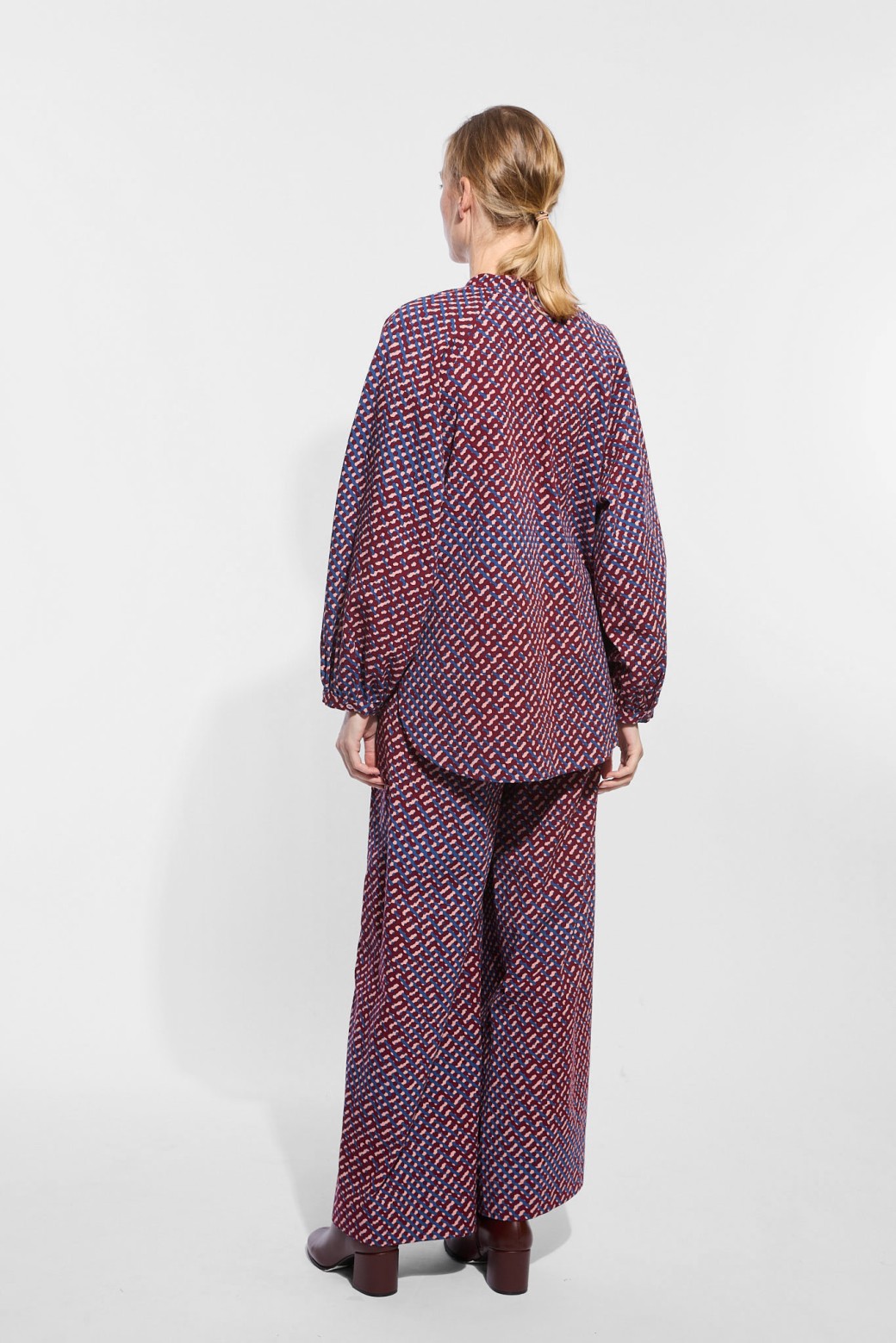 Chemise Lola Galilee Bordeaux