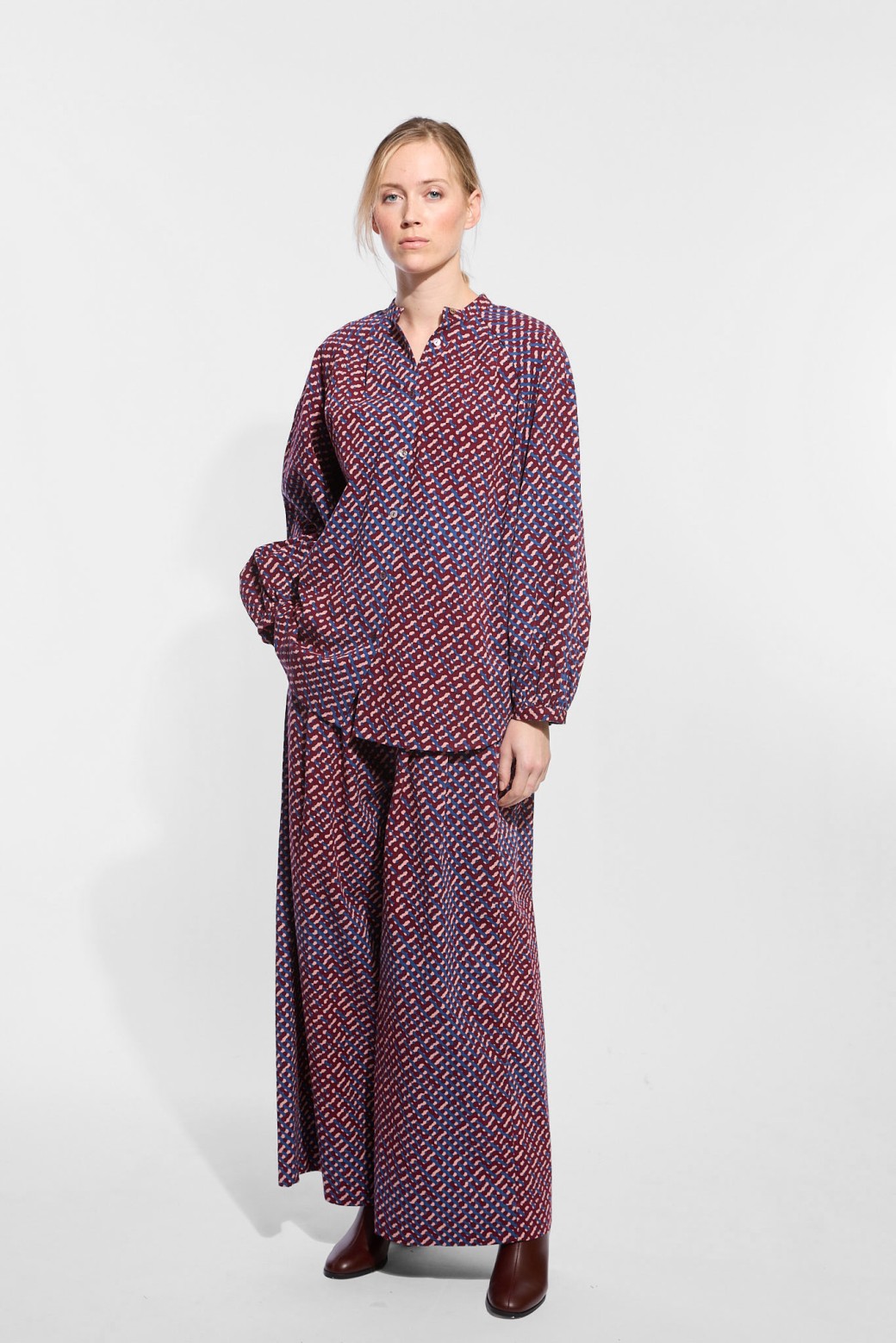 Chemise Lola Galilee Bordeaux