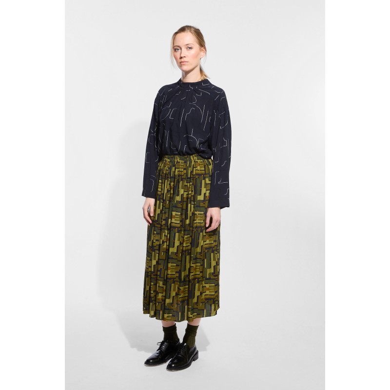 Green Oscar Romeo Skirt