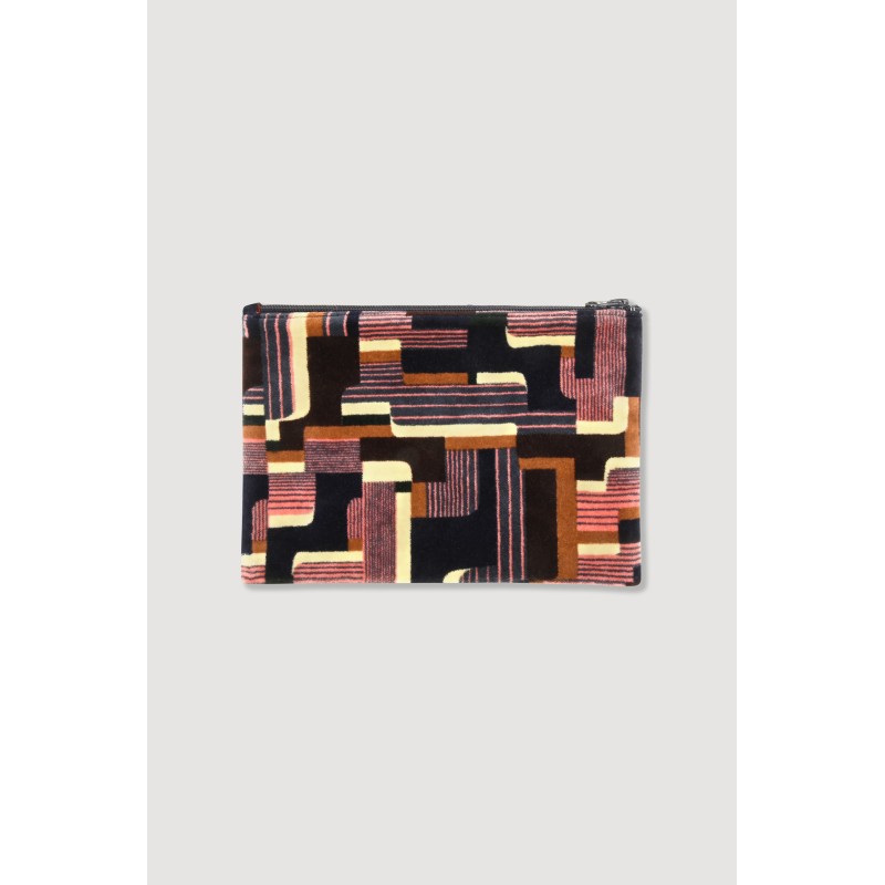 Goa L Oscar Pink Navy Pouch