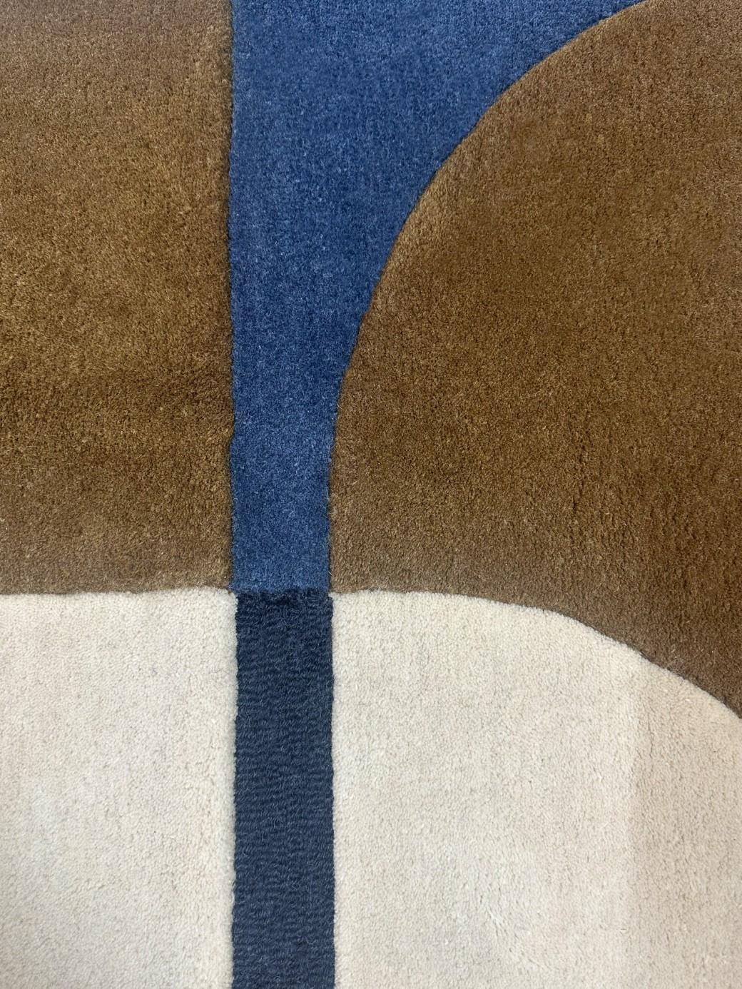 Large Calice Natural Square Rug 180x180 | Mapoésie