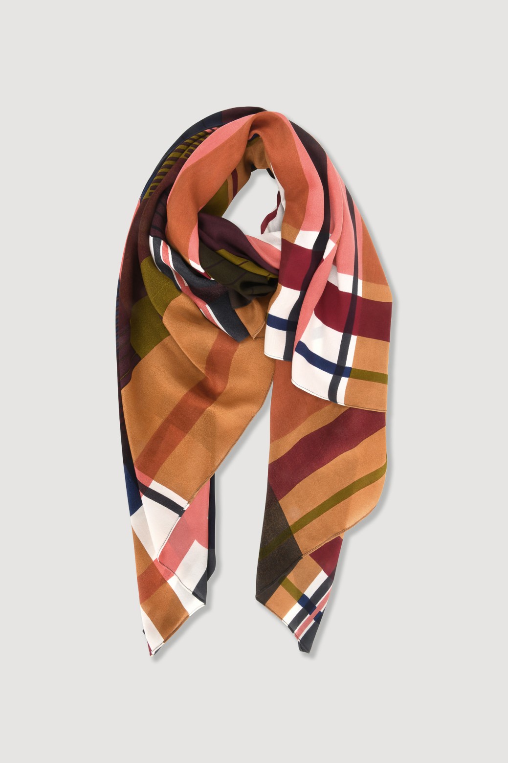 Divine Blush Blue Scarf
