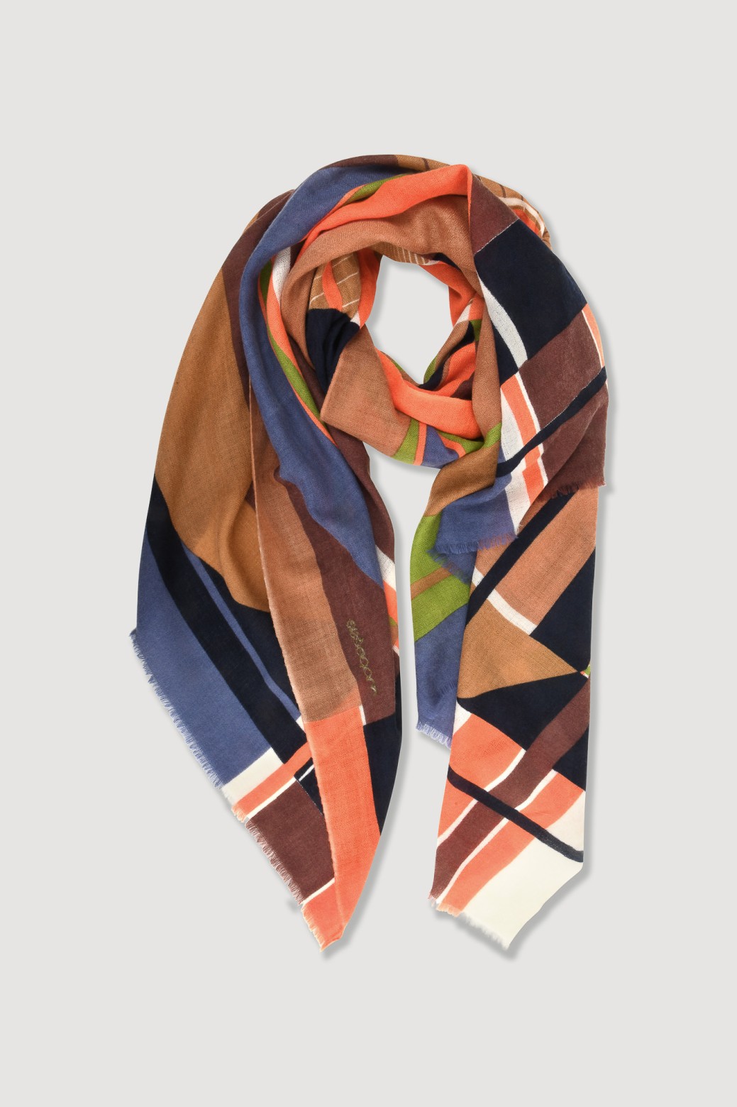 Foulard Theorie Bordeaux Roux