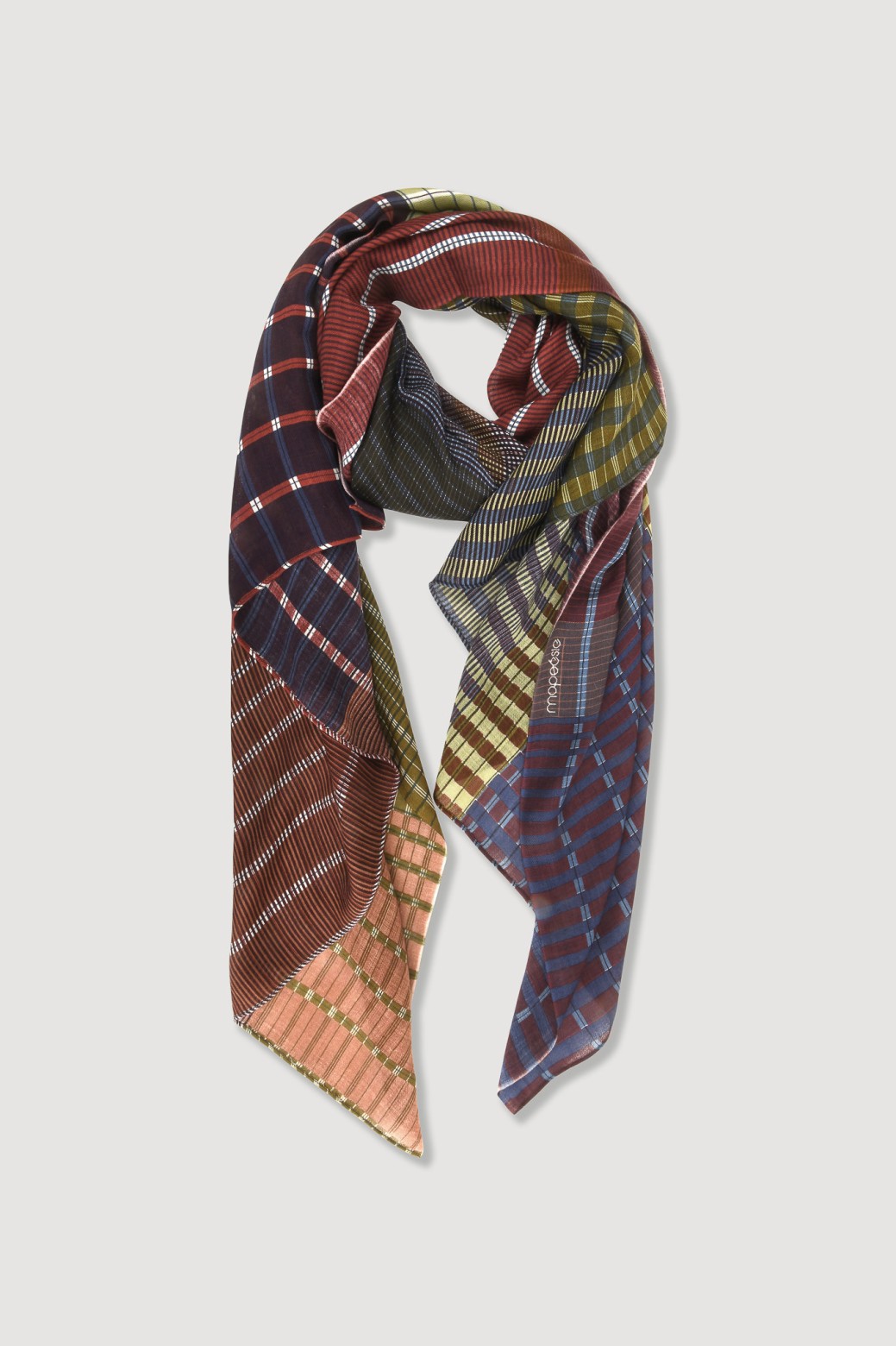 Vibrant Mahogany Scarf