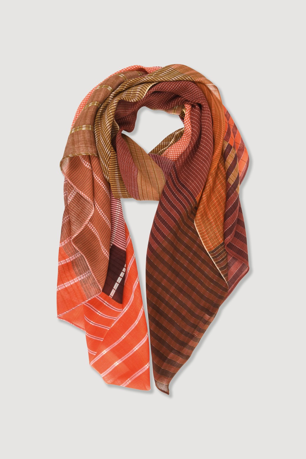 Foulard  Vibrant Rose Wood