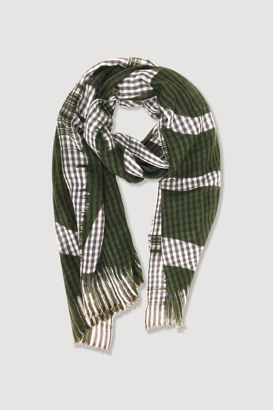 Foulard  Wave Gris