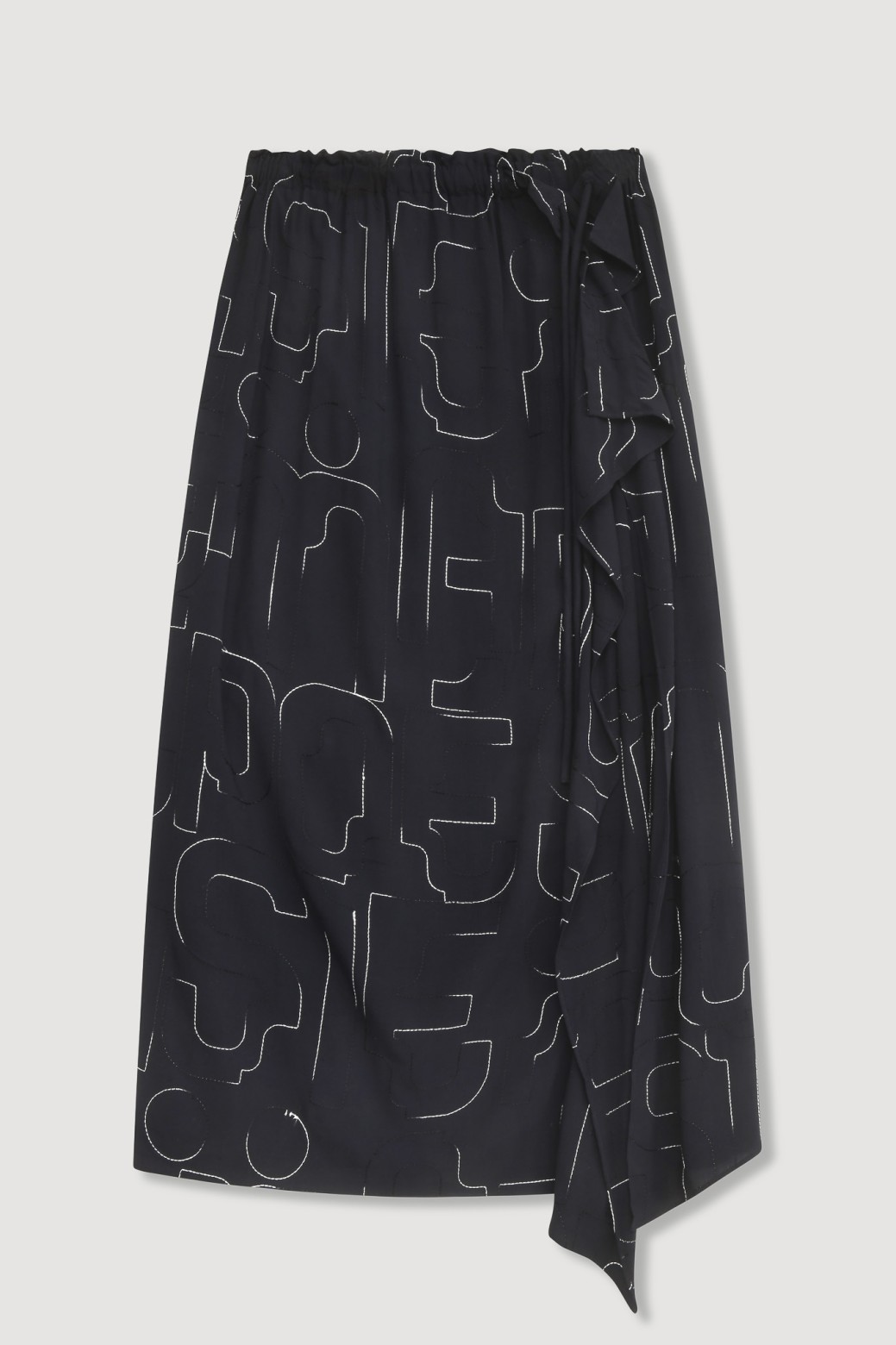 Navy Saskia Lyrique Skirt