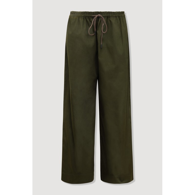Dark Green Muse Paule Pants
