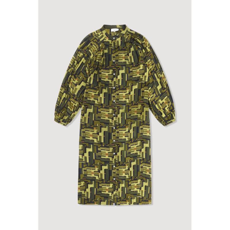 Green Oscar Eulalie Dress