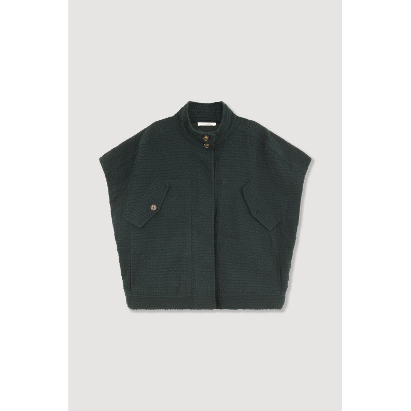 Dark Green Veloute Vitra Jacket