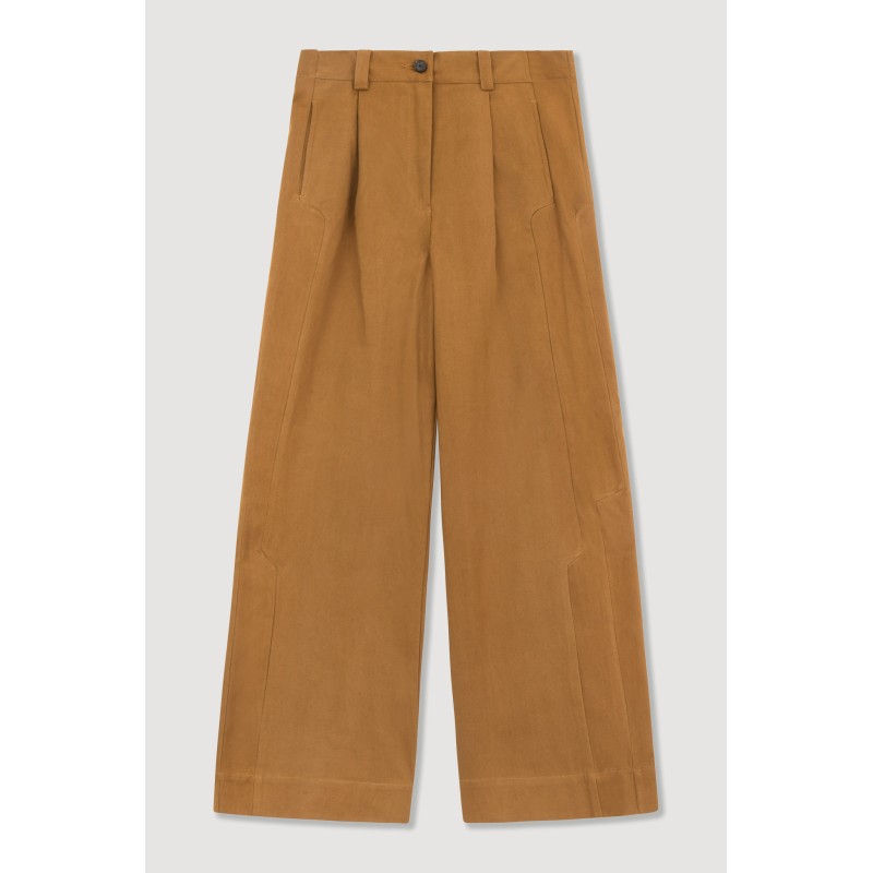 Pantalon Victor Celeste Ocre