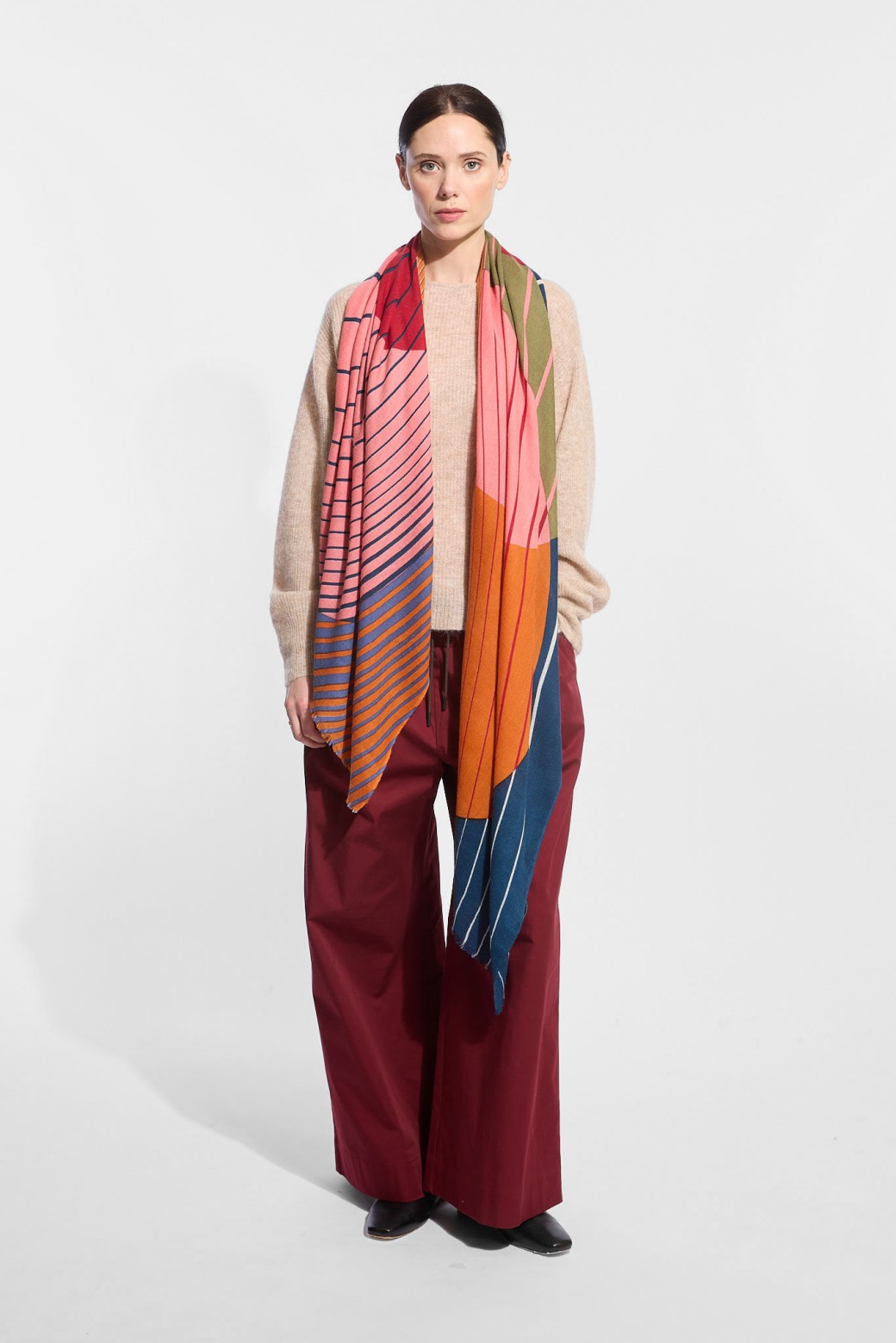 Foulard  Astre Corail