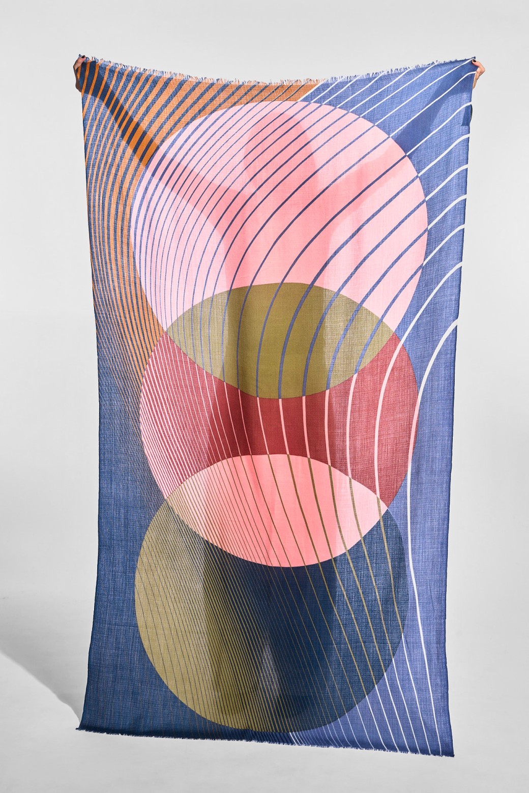 Foulard  Astre Rose