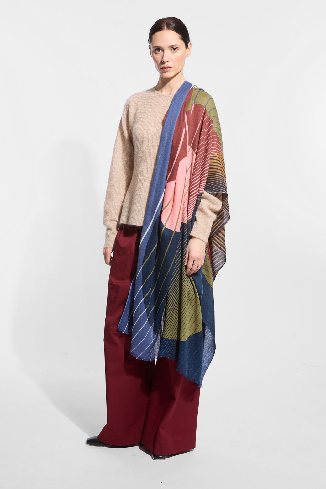 Foulard  Astre Rose