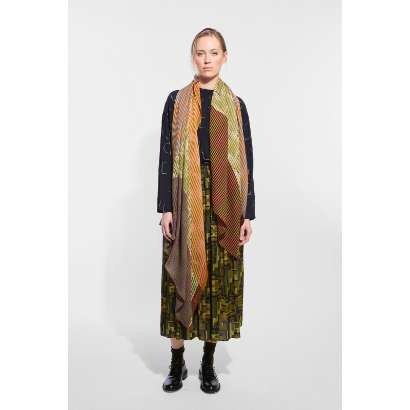 Foulard Cadence Amande