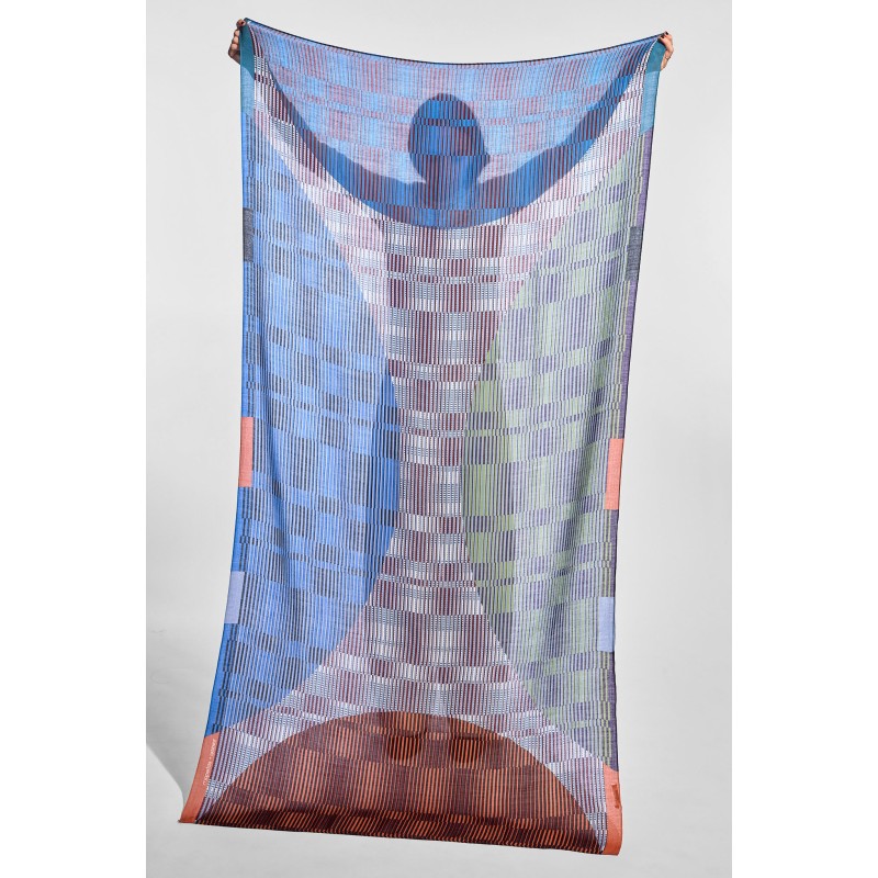 Foulard Cadence Bleu
