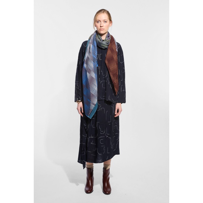 Cadence Blue Scarf