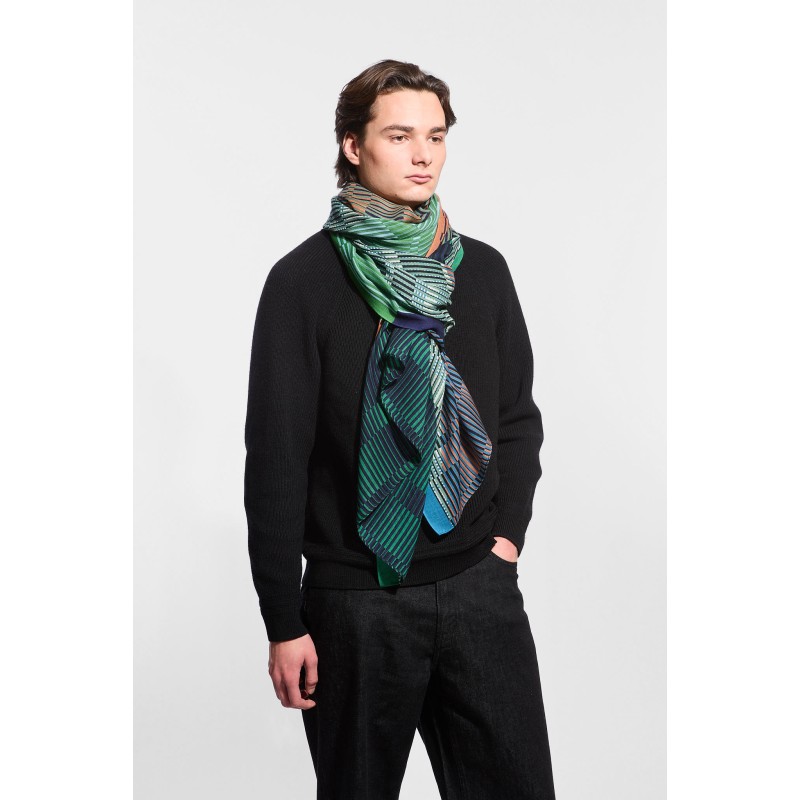 Cadence Green Scarf
