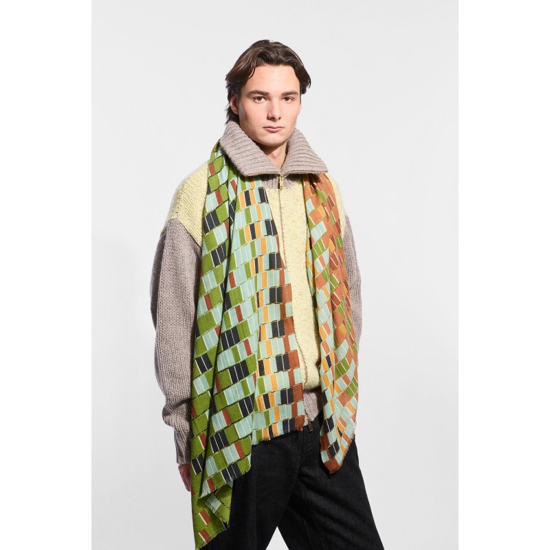 Foulard Dedale Sauge